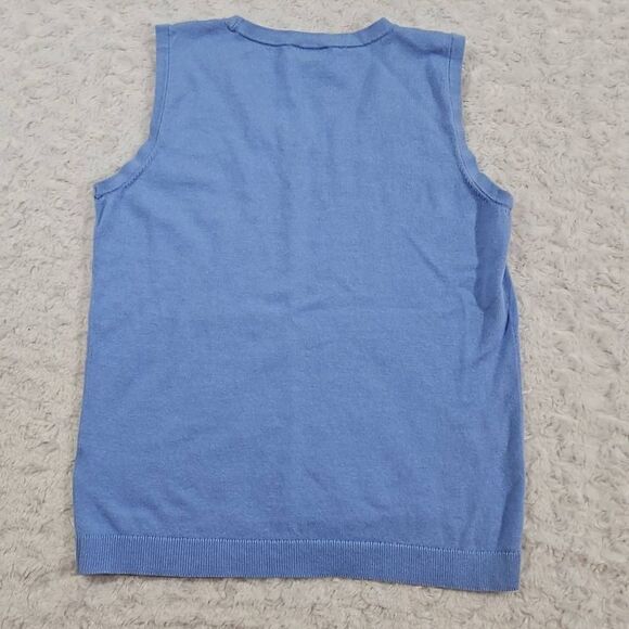 Talbots Petite Size P Charming Cardigan Blue Tank and Cardigan Set - Picture 9 of 9